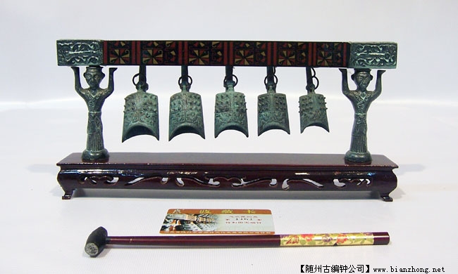 小5個(gè)編鐘一套工藝品