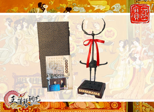 鹿鶴、鹿角立鶴、國寶級文物、隨州市標、八藝節(jié)標志、隨州特色禮品