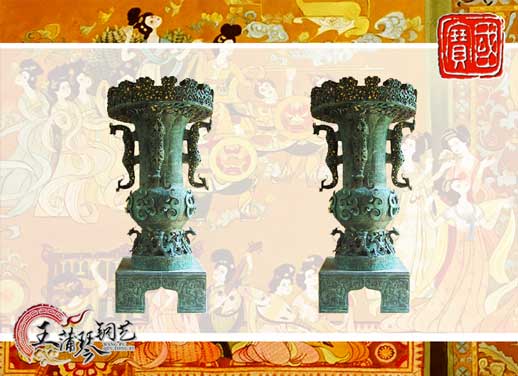 曾侯乙銅尊，武漢東湖賓館雕塑